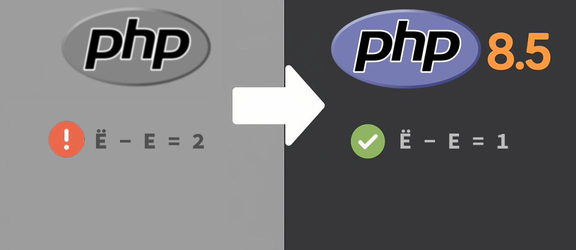 New in PHP 8.5: Levenshtein Comparison for UTF-8 Strings